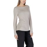 Street One, Dames, Truien, Beige, Maat: S Viscose,