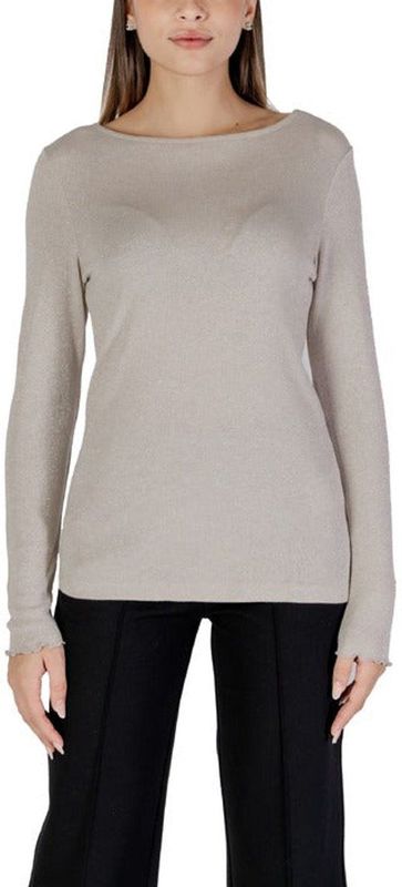 Street One, Dames, Truien, Beige, Maat: S Viscose,