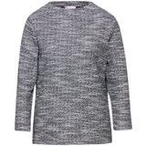 Street One - Bouclé Shirt - Casual Look - 3/4 Mouwen - Comfortabele Materiaalmix