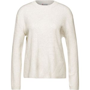 Street one - Pull - 14959 cream whi - Vrouwen - Katoen