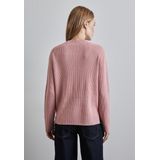 Street One Dames Trui met structuur in Roze, in size: 34