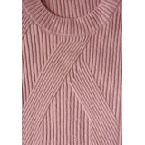 Street One Dames Trui met structuur in Roze, in size: 34