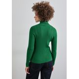 STREET ONE Rollkragenpullover mit Rippstrick-Struktur