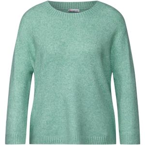 STREET ONE - Trui - Mintgroen - Gebreide Truien
