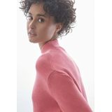 Street One - Dames Trui - Roze - Gebreide Mix van Materialen