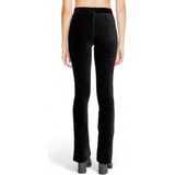 Street One - Corduroy Flared Leggings - Zwart - Dames