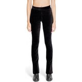 Street One - Corduroy Flared Leggings - Zwart - Dames