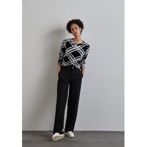 Street One - Overhemd - Geruit - Zacht Verengaren