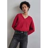 Street One - A322236 - structure v-neck shirt