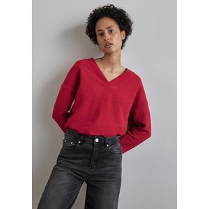 Street One - A322236 - structure v-neck shirt