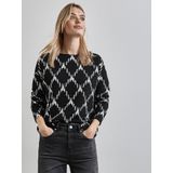 Street One - Geruit Overhemd - Rood - Katoen/Mix - Lange Mouwen