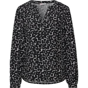 Blouse - Blouseshirt - Viscose - Tuniek Kraag - Losse Pasvorm