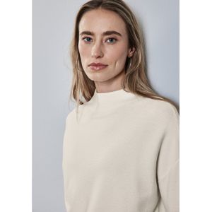 Gebreide Trui - Effen - Knitwear - Losse Pasvorm - Lange Mouw