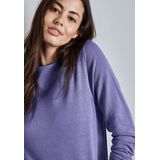 Trui - Viscose - Effen - Boothals - Lange Mouw