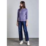 Trui - Viscose - Effen - Boothals - Lange Mouw