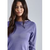 Trui - Viscose - Effen - Boothals - Lange Mouw