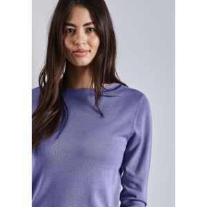 Trui - Viscose - Effen - Boothals - Lange Mouw