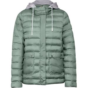 Street One - Gewatteerde Jas - Zwart - Polyester