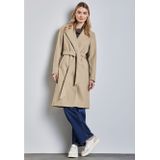 Tussenjassen - Desert Beige - Met Riem - Reverskraag - Lange Mouwen