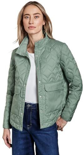 STREET ONE Korte gewatteerde jas, muntgroen, 44