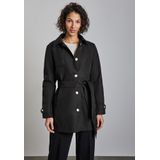 Street One - Trenchcoat - Katoenmix - Klassiek Silhouet - Vrouwelijke Touch