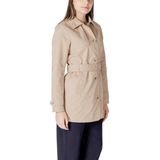 Street One - Dames Trenchcoat - Beige - Katoenmix