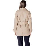 Street One - Dames Trenchcoat - Beige - Katoenmix