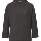 Blouse - Mélange - Jersey - Driekwart Mouw - Losse Pasvorm