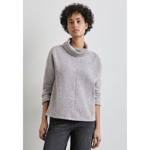 Street One - Gebreid Overhemd - Grijs - Dames