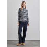 LTD QR Zacht bedrukt Turtle Neck Shirt, Echo Grey, 36