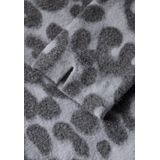 Longsleeve - Echo Grey - Leopatroon - Zonder Capuchon - Lange Mouwen