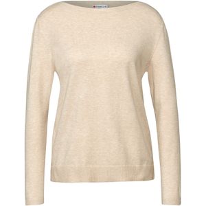 Gebreide Trui - Mélange - Knitwear - Lange Mouw - Normale Pasvorm