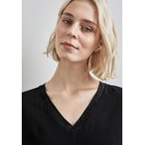 Street One - Dolman Blouse - V-hals - Zacht Viscose - Elegante Details
