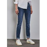 Jeans - Dark Blue Wash - Met Stretch - Riemlussen - Patches