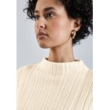 Street One - A303087 - Damestrui - Zacht Beige - Geribbelde Structuur