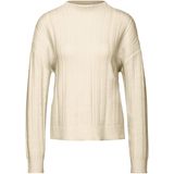 Street One - A303087 - Damestrui - Zacht Beige - Geribbelde Structuur
