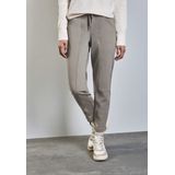 Street One - Damesbroek - Beige - Losse Pasvorm - Mid-Waist