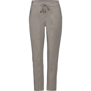 Street One - Damesbroek - Beige - Losse Pasvorm - Mid-Waist