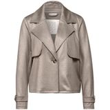 Tussenjas - Klassieke Mantel - Visgraat - Knoopsluiting