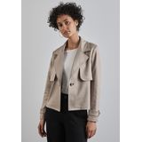 Tussenjas - Klassieke Mantel - Visgraat - Knoopsluiting