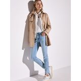 Street One Dames Slim Fit jeans in Blauw, in size: 24