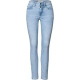 Street One Dames Slim Fit jeans in Blauw, in size: 24