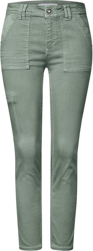 Jeans - Olive - Stretch - Riemlussen - Cargozakken