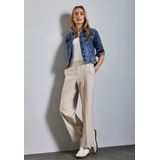 Street One - QR Denim-Jacket - Dames - Blauw - Denim