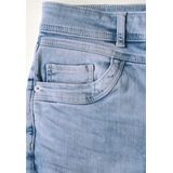 Street One Dames 7/8 jeans in een casual pasvorm in Blauw, in size: 24