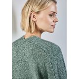Street One - A253914 - Damesvest - Sunlit Green - Gebreid - Lange Mouwen