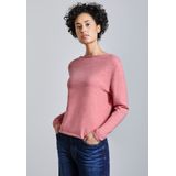 Street One - Damestrui - Gebreid - Zwart - Aangename Materiaalmix