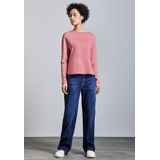 Street One - Damestrui - Gebreid - Zwart - Aangename Materiaalmix