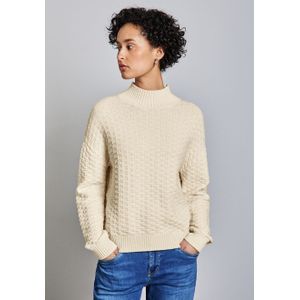 Street One - A303144 - Damestrui - Zacht Beige - Gestructureerd Patroon