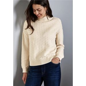 Street One - A303144 - Damestrui - Zacht Beige - Gestructureerd Patroon
